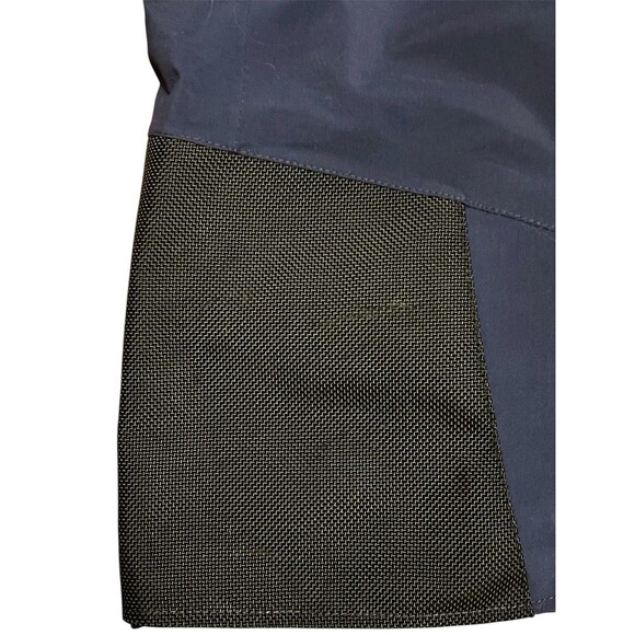 MARMOT Gore-Tex Snowboarding Pants Navy Blue Full Side Zip Knee Pads Women's Med - Picture 8 of 14